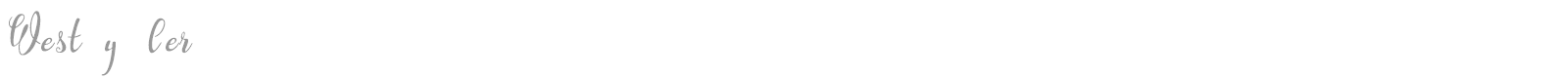 Westyler font preview